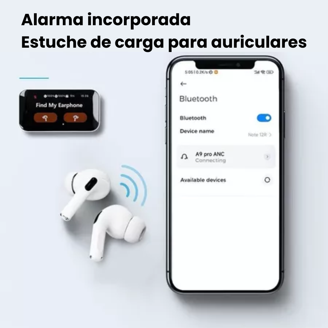 Auriculares A9 Pro AuricSonic©