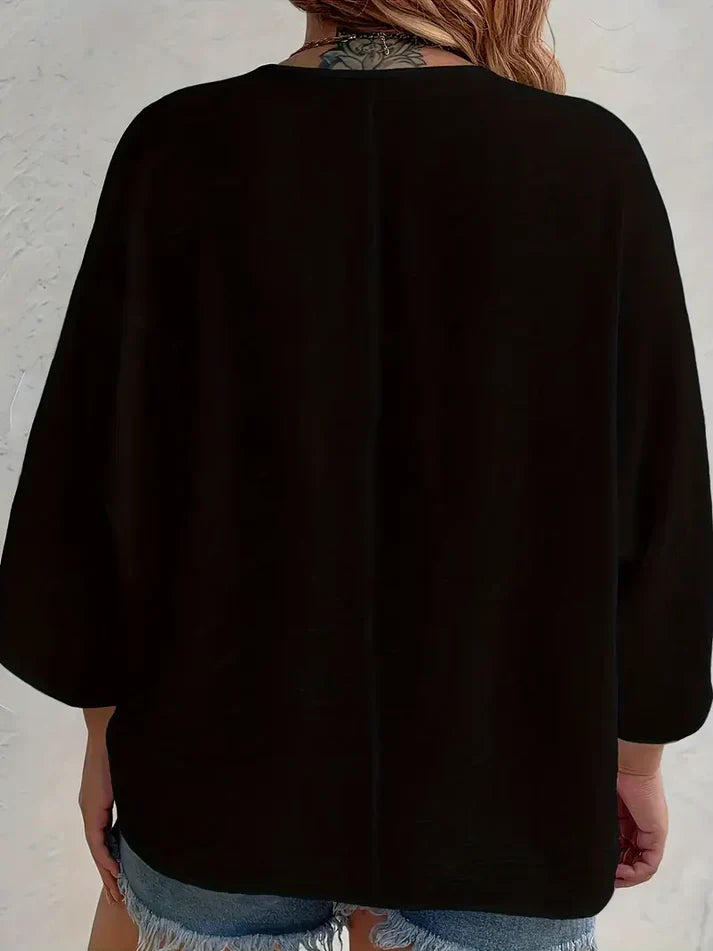 Blusa Esencial con Cuello en V - Versatile💫